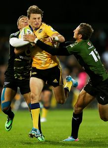 Beauden Barrett of the Hurricanes v Bulls 2014 Beauden Barrett of the Hurricanes v Bulls 2014