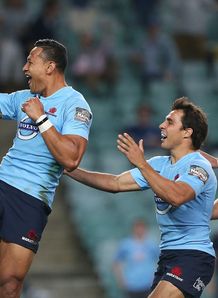 Israel Folau try Waratahs v Bulls SR 2014 Israel Folau try Waratahs v Bulls SR 2014