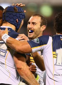 Pat McCabe Brumbies v Blues SR 2014 Pat McCabe Brumbies v Blues SR 2014