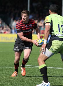 Aviva Premiership: Saracens' Owen Farrell must wait to find out extent of foot injury Aviva Premiership: Saracens' Owen Farrell must wait to find out extent of foot injury
