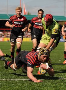 RUGBYU SARACENS SARACENS V NORTHAMPTON KELLY BROWN PA RUGBYU SARACENS SARACENS V NORTHAMPTON KELLY BROWN PA
