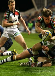 SAM SMITH TRY HARLEQUINS SHARKS SAM SMITH TRY HARLEQUINS SHARKS