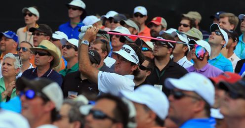 Out on his own: Bubba Watson's simplicity was the key to his success, says Ewen