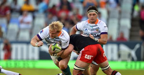 Cheetahs hooker Adriaan Strauss on a run against Crusaders Cheetahs hooker Adriaan Strauss on a run against Crusaders
