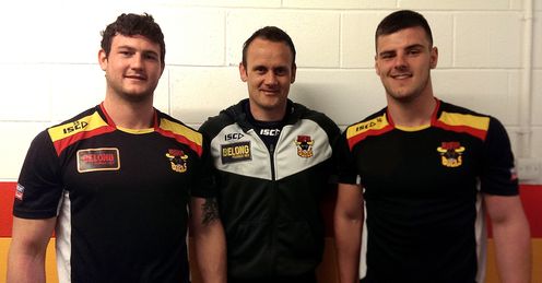 Jay Pitts - Francis Cummins - Joe Arundel - Bradford Bulls Jay Pitts - Francis Cummins - Joe Arundel - Bradford Bulls