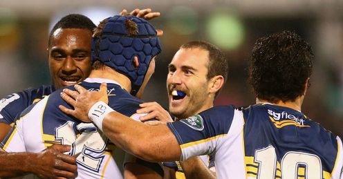 BRUMBIES CELEBRATE SUPER RUGBY BRUMBIES CELEBRATE SUPER RUGBY