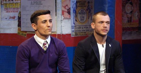 Friendly fire: Crolla and Murray will both be up for it, says Johnny