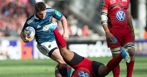 Ian Keatley Steffon Armitage Toulon Munster Heineken Cup Ian Keatley Steffon Armitage Toulon Munster Heineken Cup