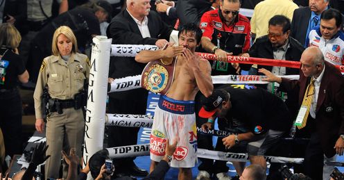 Back to his best: Manny put on a masterclass, says Glenn