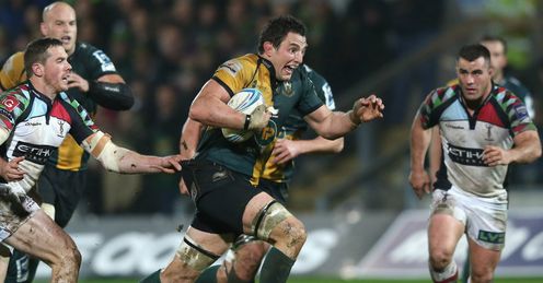 NORTHAMPTON SAINTS V HARLEQUINS PHIL DOWSON NORTHAMPTON SAINTS V HARLEQUINS PHIL DOWSON