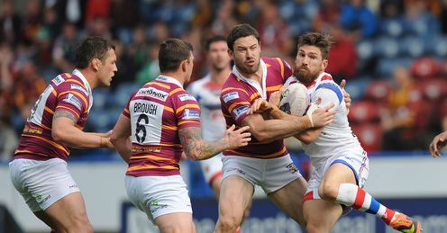 RUGBY LEAGUE JOHN SMITH'S STADIUM JARROD SAMMUT chris bailey RUGBY LEAGUE JOHN SMITH'S STADIUM JARROD SAMMUT chris bailey