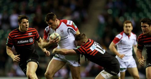 Saracens Ulster Tommy Bowe Saracens Ulster Tommy Bowe