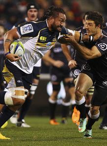 Fotu Auelua of the Brumbies v Sharks 2014 Fotu Auelua of the Brumbies v Sharks 2014