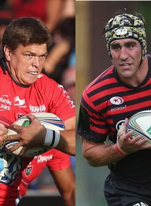 Juan Smith v Kelly Brown toulon saracens Juan Smith v Kelly Brown toulon saracens