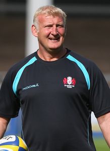Paul Moriarty defence coach of Gloucester Paul Moriarty defence coach of Gloucester