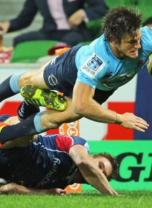 Super Rugby: New South Waratahs race to victory over Melbourne Rebels Super Rugby: New South Waratahs race to victory over Melbourne Rebels
