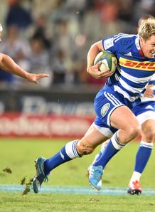Stormers centre Jean de Villiers making a break against Cheetahs Stormers centre Jean de Villiers making a break against Cheetahs