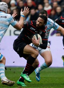 Toulouse centre Clement Poitrenaud 2nd L vies with Racing Metro Toulouse centre Clement Poitrenaud 2nd L vies with Racing Metro