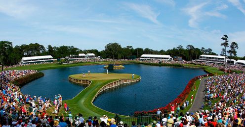 The 17th at Sawgrass: just get it on the green!