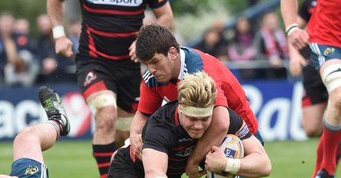 David Denton Edinburgh Donncha OCallaghan Munster David Denton Edinburgh Donncha OCallaghan Munster
