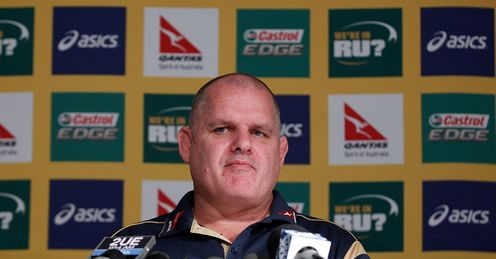 Ewen McKenzie Wallabies coach 2014 Ewen McKenzie Wallabies coach 2014