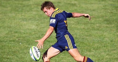Highlanders fly half Hayden Parker Highlanders fly half Hayden Parker