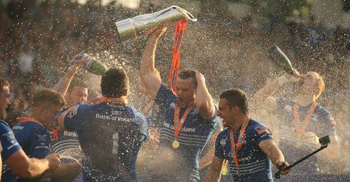 Leinster celebrate Leinster celebrate