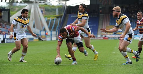 Leroy Cudjoe Huddersfield Giants v Castleford Tigers Leroy Cudjoe Huddersfield Giants v Castleford Tigers