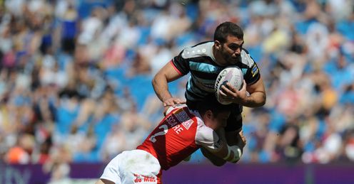 Maxime Herold London Broncos v Catalan Dragons Maxime Herold London Broncos v Catalan Dragons