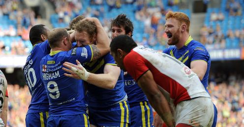 Joel Monaghan Warrington Wolves v St Helens Joel Monaghan Warrington Wolves v St Helens