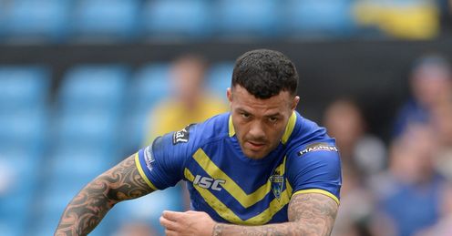 Chris Bridge Warrington Wolves Super League Chris Bridge Warrington Wolves Super League