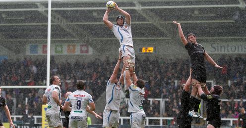 Dean Mumm Exeter Chiefs Aviva Premiership Newcastle Falcons Dean Mumm Exeter Chiefs Aviva Premiership Newcastle Falcons