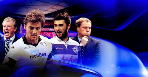 Derby v QPR: who will win football's richest game at Wembley on Saturday?