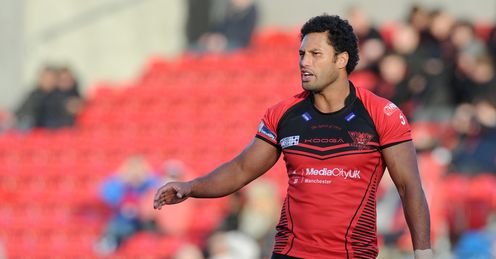 Francis Meli Salford Red Devils Super League Rugby league Francis Meli Salford Red Devils Super League Rugby league