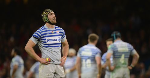 Kelly Brown and Saracens were losing finalists against Toulon in the Heineken Cup