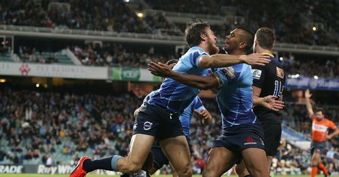 ROB HORNE KURTLEY BEALE WARATAH SUPER RUGBY ROB HORNE KURTLEY BEALE WARATAH SUPER RUGBY