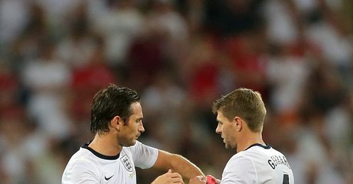 Lampard and Gerrard: have both retired from international football