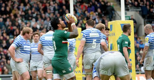 Manu Tuilagi Leicester Saracens Manu Tuilagi Leicester Saracens