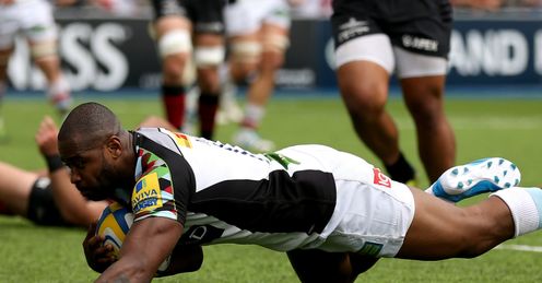 UGO MONYE HARLEQUINS TRY UGO MONYE HARLEQUINS TRY