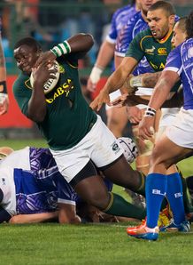 Trevor Nyakane SA v Samoa Test 2013 Trevor Nyakane SA v Samoa Test 2013