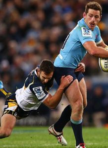 bernard foley nic white waratahs v brumbies bernard foley nic white waratahs v brumbies