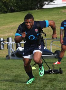 RUGBY RUGBY UNION KYLE EASTMOND, ENGLAND TRAINING RUGBY RUGBY UNION KYLE EASTMOND, ENGLAND TRAINING