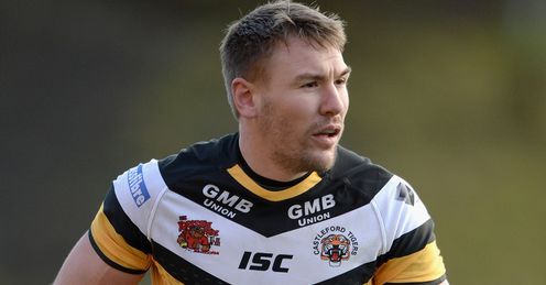 Michael Shenton Castleford Tigers 2014 Michael Shenton Castleford Tigers 2014