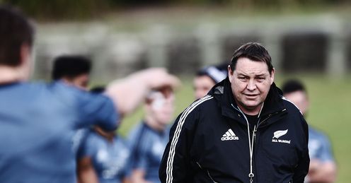 Steve Hansen watching on at All Blacks training Steve Hansen watching on at All Blacks training