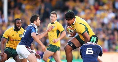 Will Skelton Australia France 3rd test 2014 Will Skelton Australia France 3rd test 2014