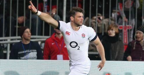 BEN FODEN ENGLAND TRY V CRUSADERS BEN FODEN ENGLAND TRY V CRUSADERS