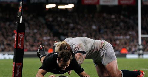 Conrad Smith New Zealand England Eden Park Auckland Rugby union Conrad Smith New Zealand England Eden Park Auckland Rugby union