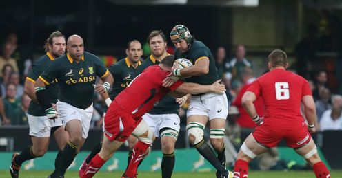 VICTOR MATFIELD (CAPTAIN) OF SOUTH AFRICA DURING THE INCOMING TOUR MATCH BETWEEN AND WALES VICTOR MATFIELD (CAPTAIN) OF SOUTH AFRICA DURING THE INCOMING TOUR MATCH BETWEEN AND WALES