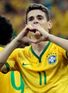 Oscar stars in Brazil's opener