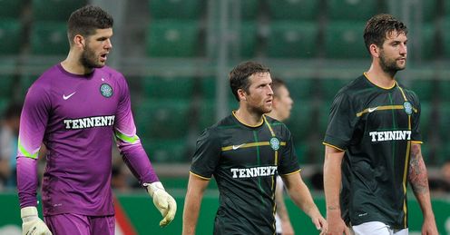 Celtic: Forster, Matthews and Mulgrew trudge off after 4-1 defeat
